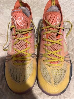 Unbranded Men's Athletic Sneakers in Peach and Yellow
